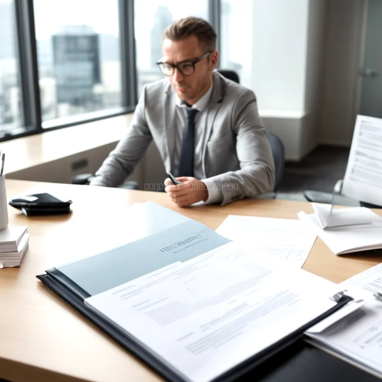 Expert advisor consulting on conveyancing documents