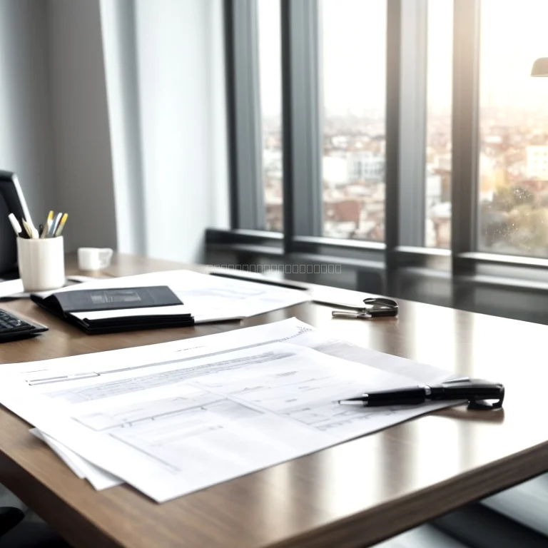 Conveyancing consultation at office